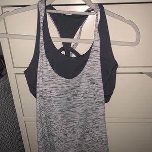 LULULEMON tank top with built it sports bra